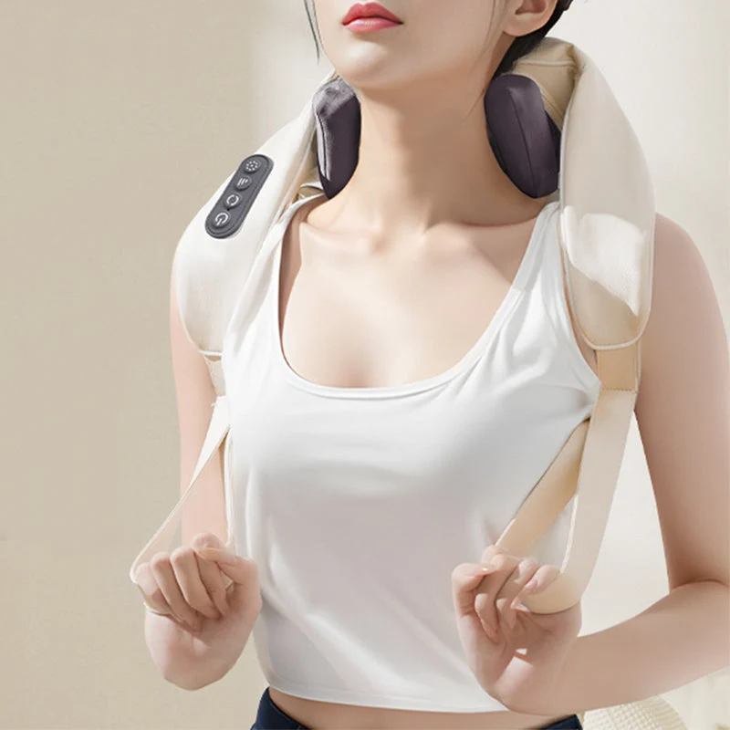 Neck and Shoulder Massage Shawl with Heat - Image 8