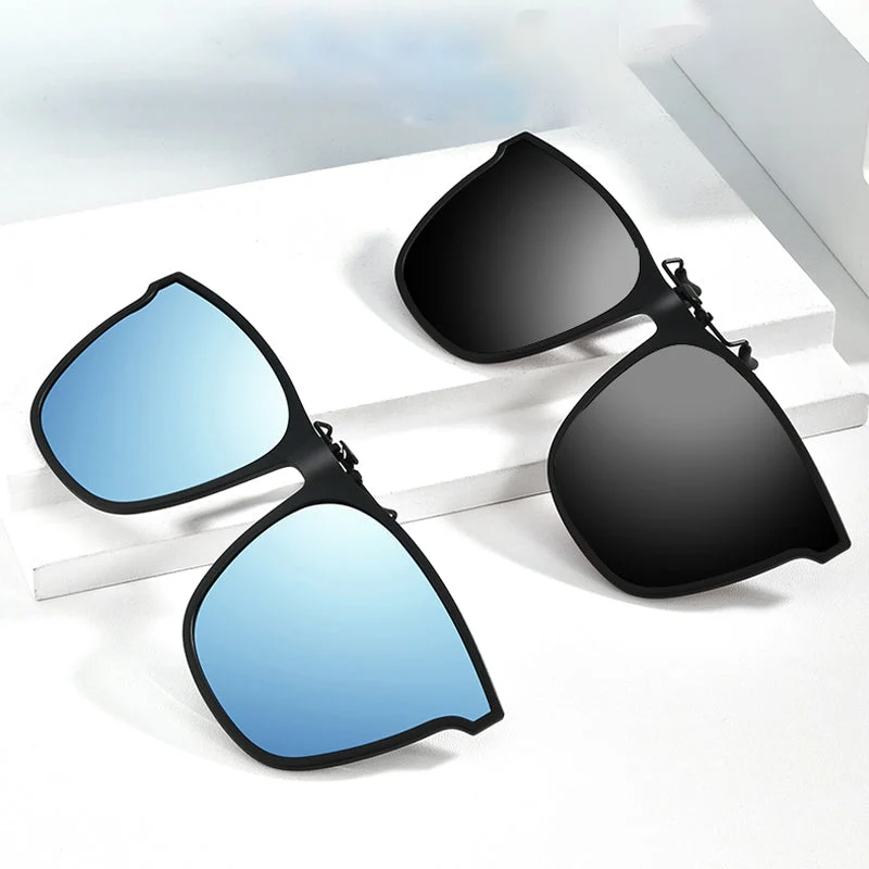 New Polarized Clip-on Flip Up Sunglasses - Image 8