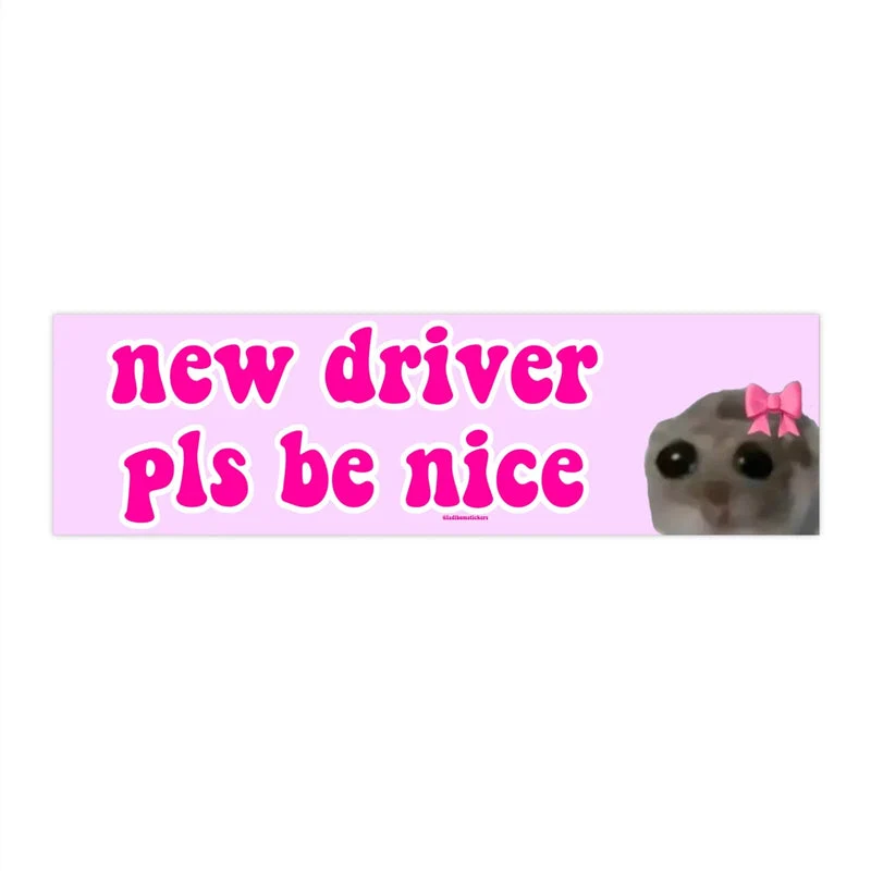 Nice Driver Car Sticker - Image 10