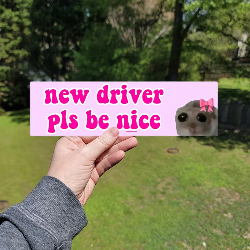 Nice Driver Car Sticker - Image 6
