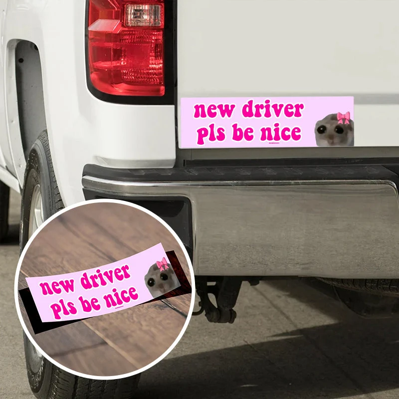Nice Driver Car Sticker - Image 7