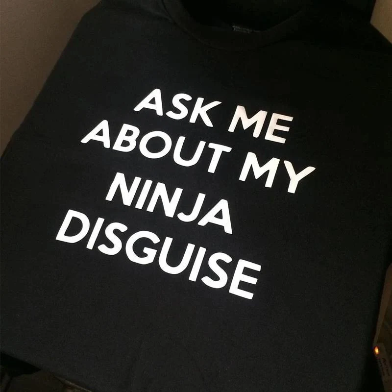 Ninja Disguise T-shirt - Image 5