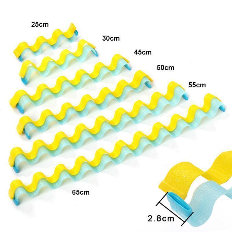 No-heating Hair Spiral Styling Curlers - 12 Pcs - Image 8