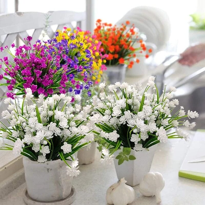 Outdoor Artificial Flowers(2 bundles) - Image 5