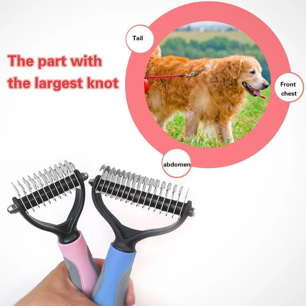 Pet Grooming Dual Sided Comb - Image 3