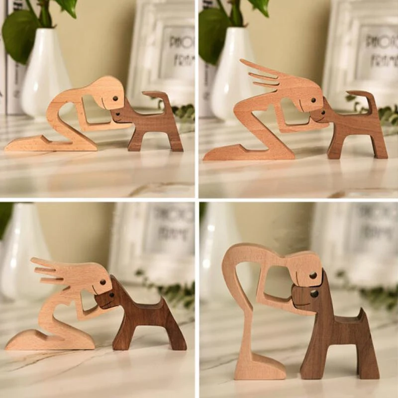 Pet Lover - Wood Sculpture Table Ornaments - Image 10