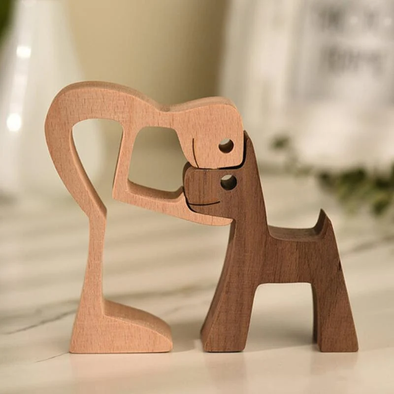 Pet Lover - Wood Sculpture Table Ornaments - Image 12