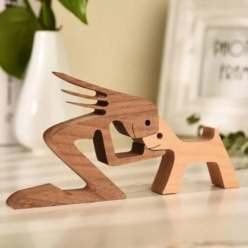 Pet Lover - Wood Sculpture Table Ornaments - Image 14