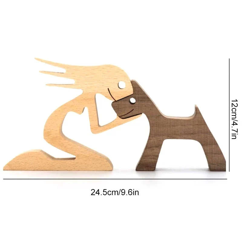 Pet Lover - Wood Sculpture Table Ornaments - Image 20