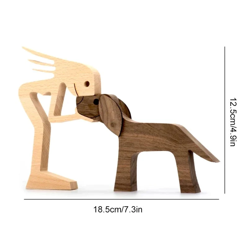 Pet Lover - Wood Sculpture Table Ornaments - Image 22
