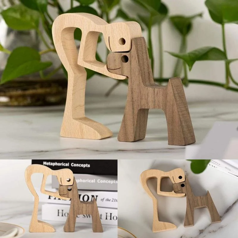 Pet Lover - Wood Sculpture Table Ornaments - Image 9