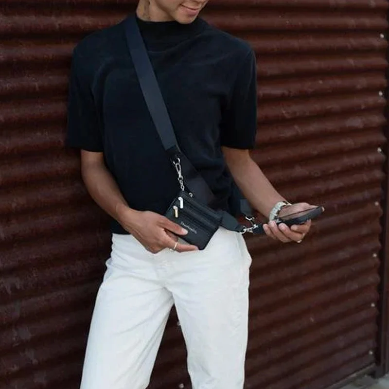 Phone Strap with Zippered Pouch - Image 5