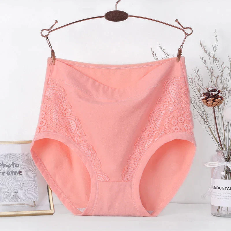Plus Size High Waist Leak Proof Cotton Panties - Image 7