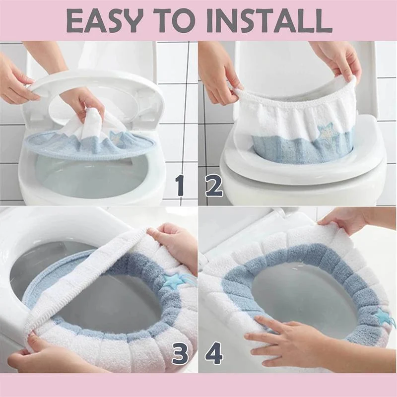Plush Toilet Seat Cover - Image 8