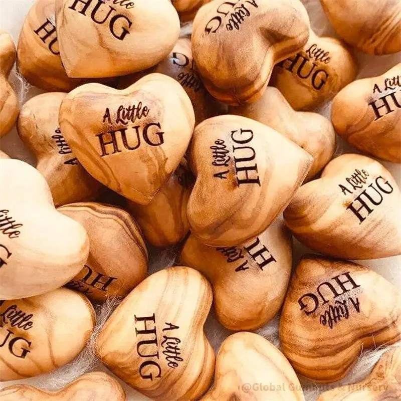 Pocket Hug Wooden Heart Token - Image 3