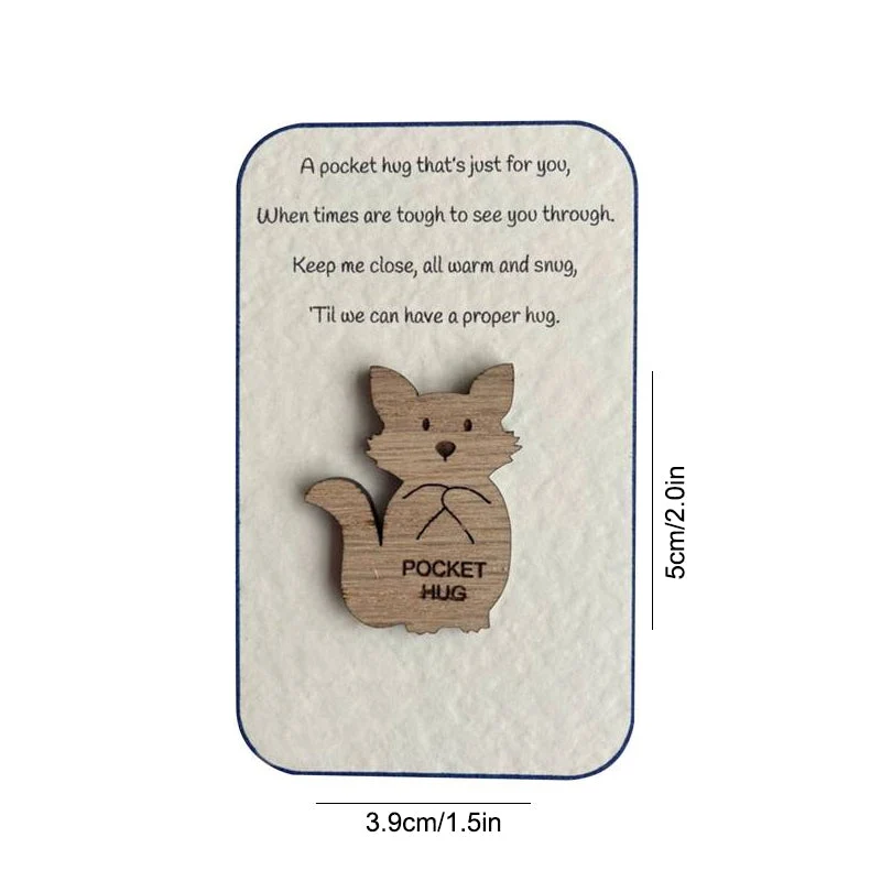 Pocket Hug Wooden Token - Image 15