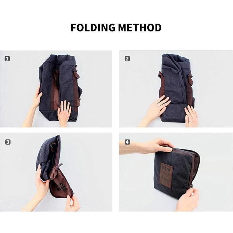 Portable collapsible large-capacity travel bag - Image 8