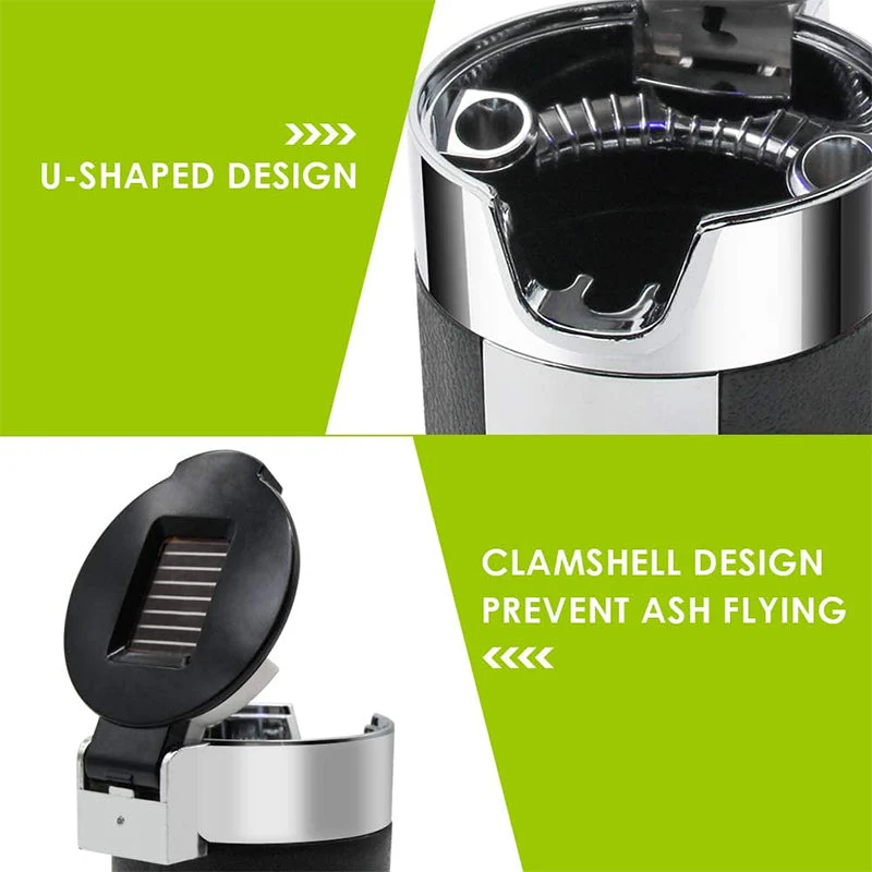 Portable Led Light Car Ashtray - Image 3
