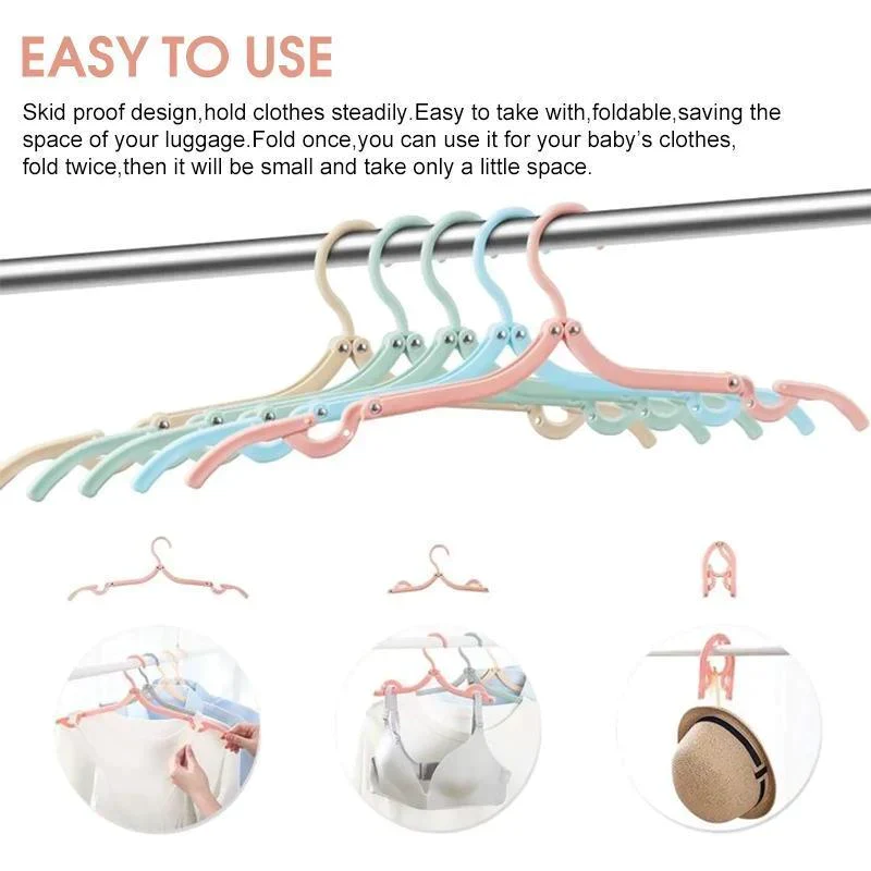 Portable Travel Hangers(4pcs) - Image 3