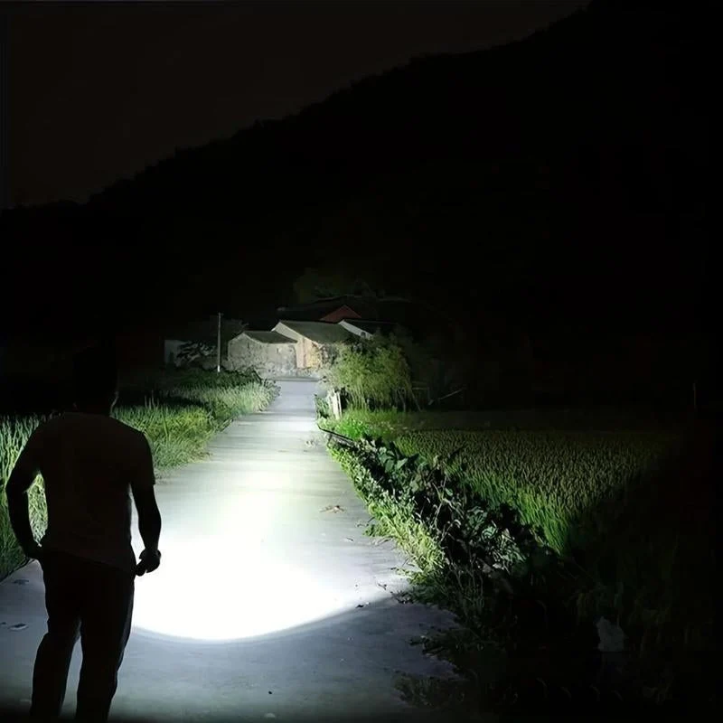Portable USB Rechargeable Powerful Flashlight - Image 10