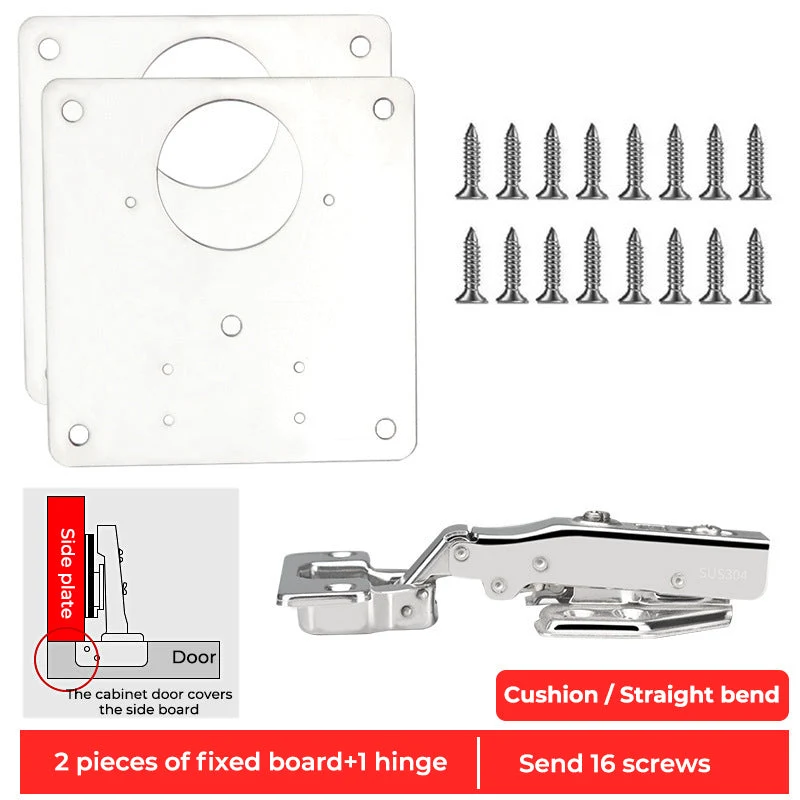 Practical Cupboard Door Hinge Set - Image 2