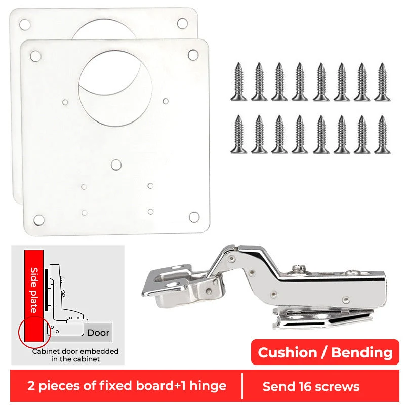 Practical Cupboard Door Hinge Set - Image 3
