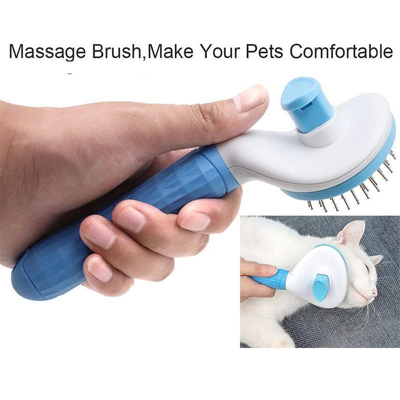 Premium Pets Self Cleaning Slicker Brush - Image 6