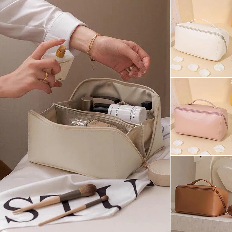 PU Portable Travel Cosmetic Storage Bag - Image 11