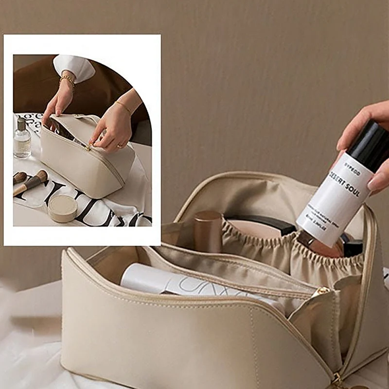 PU Portable Travel Cosmetic Storage Bag - Image 13