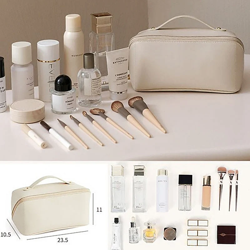 PU Portable Travel Cosmetic Storage Bag - Image 6