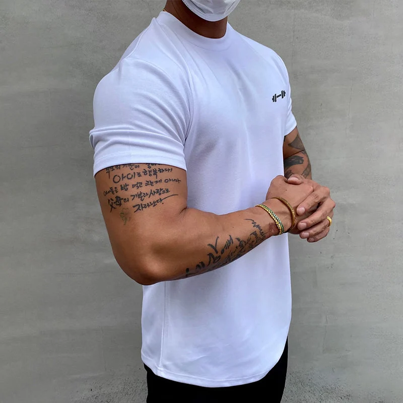 Pure Cotton Stretchy Sports T-shirt - Image 6