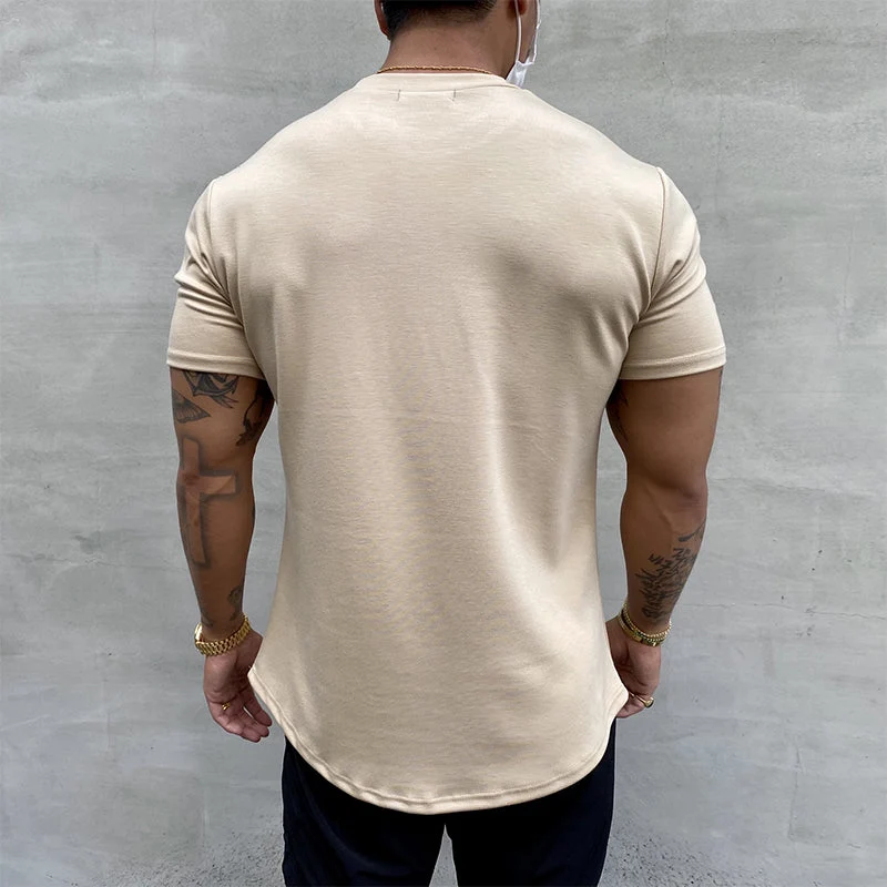 Pure Cotton Stretchy Sports T-shirt - Image 7