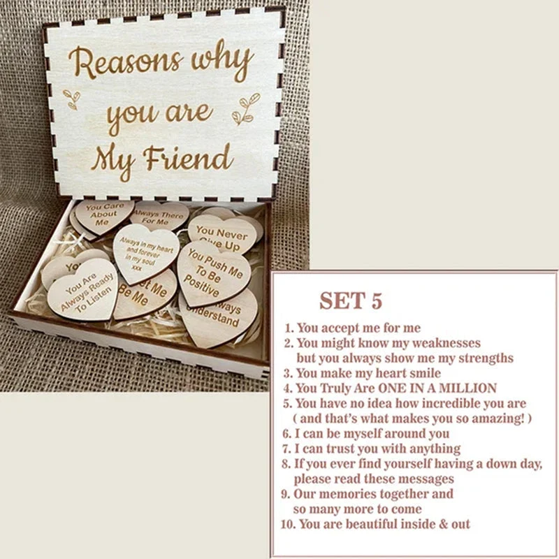 "Reasons Why You Are My Friend" Friendship Gift - Image 17