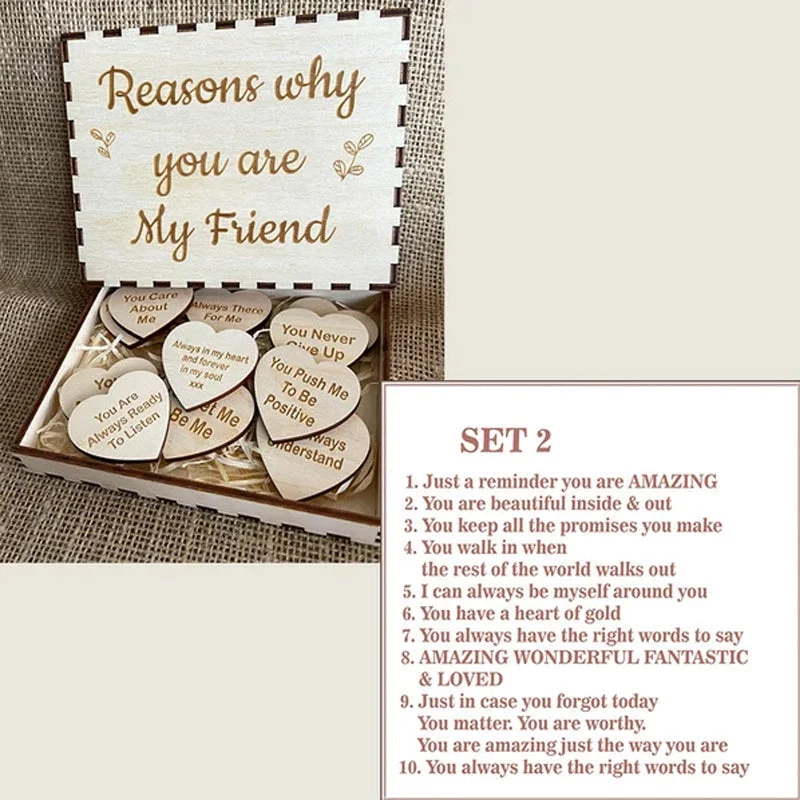 "Reasons Why You Are My Friend" Friendship Gift - Image 18