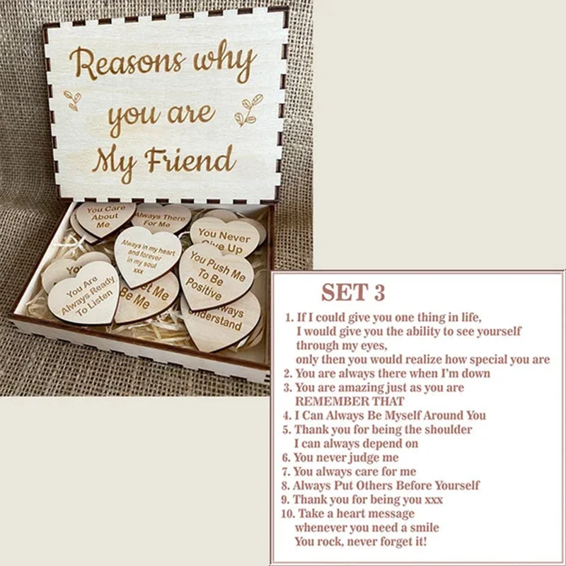 "Reasons Why You Are My Friend" Friendship Gift - Image 19