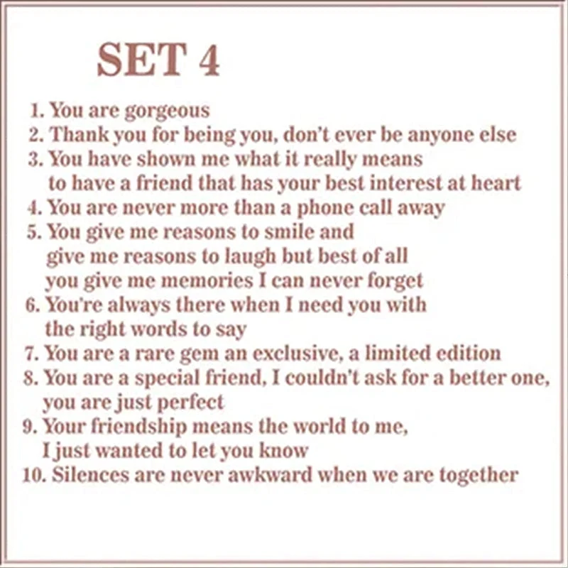 "Reasons Why You Are My Friend" Friendship Gift - Image 7