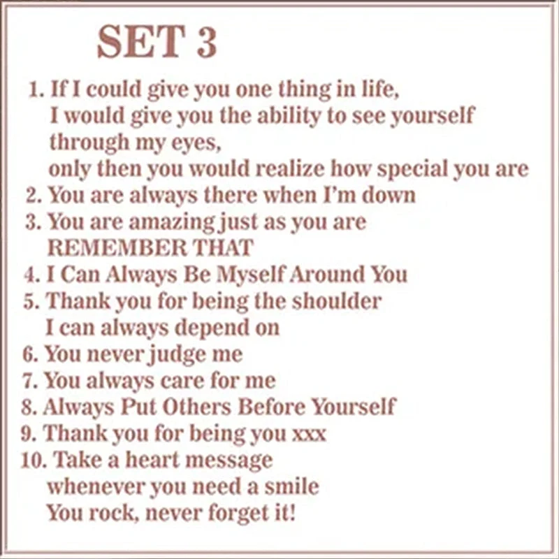 "Reasons Why You Are My Friend" Friendship Gift - Image 8