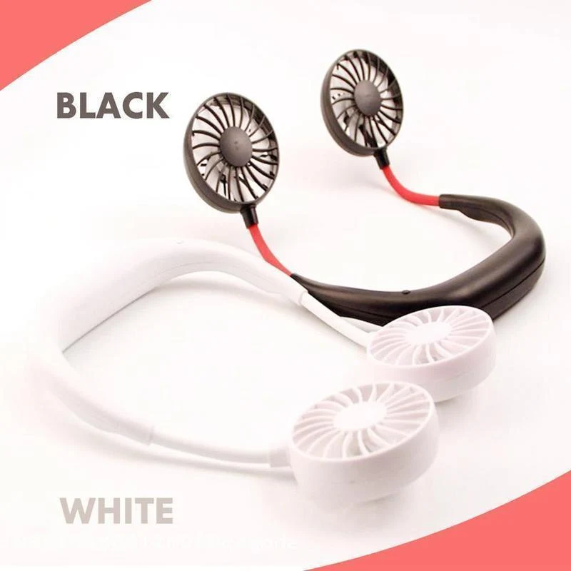 Rechargeable Mini Neck Fans - Image 4