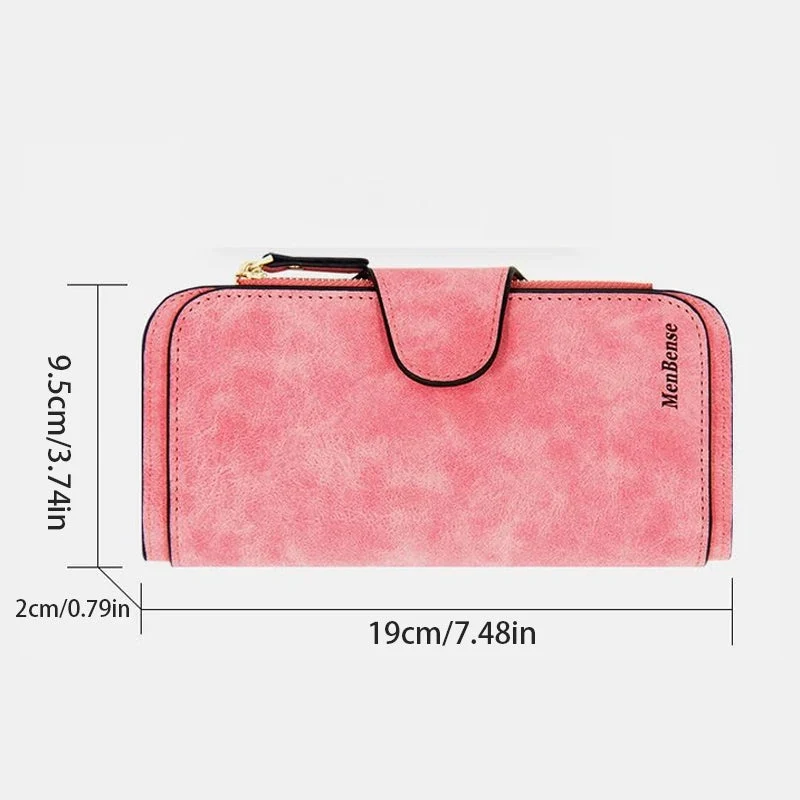 Retro Glamorous Multi-Slots Women Wallet - Image 9