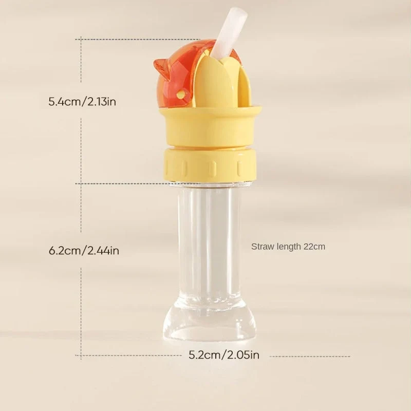 Reusable children beverage water bottle straw lid - Image 16