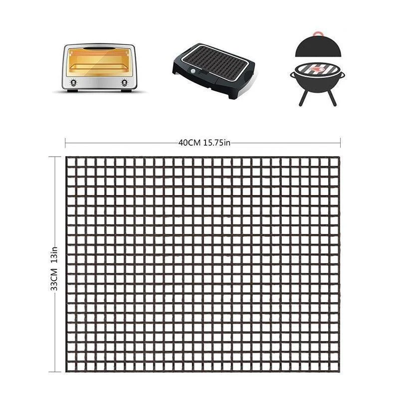 Reusable PTFE-Fiberglass Grill Mat - Image 5