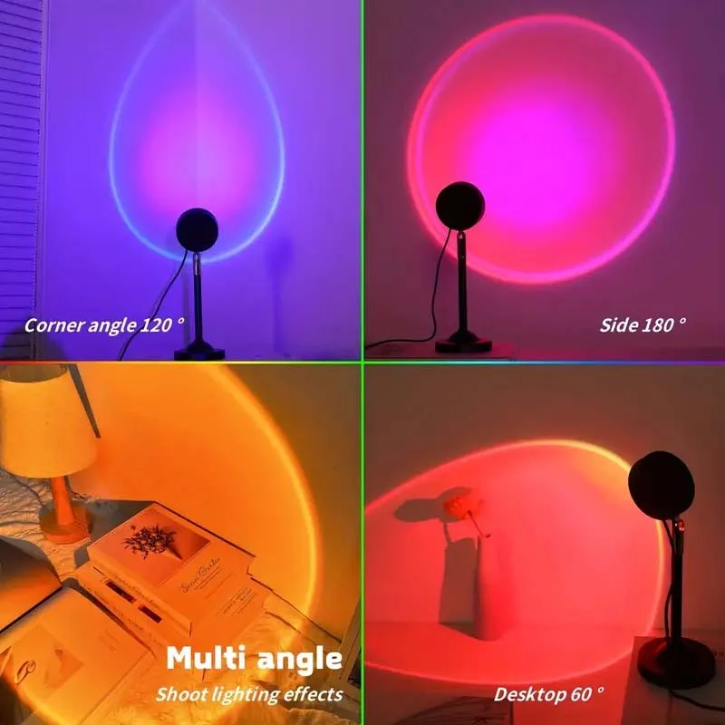 RGB Sunset Projection Lamp - Image 4
