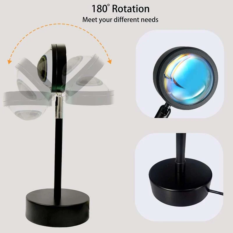 RGB Sunset Projection Lamp - Image 6