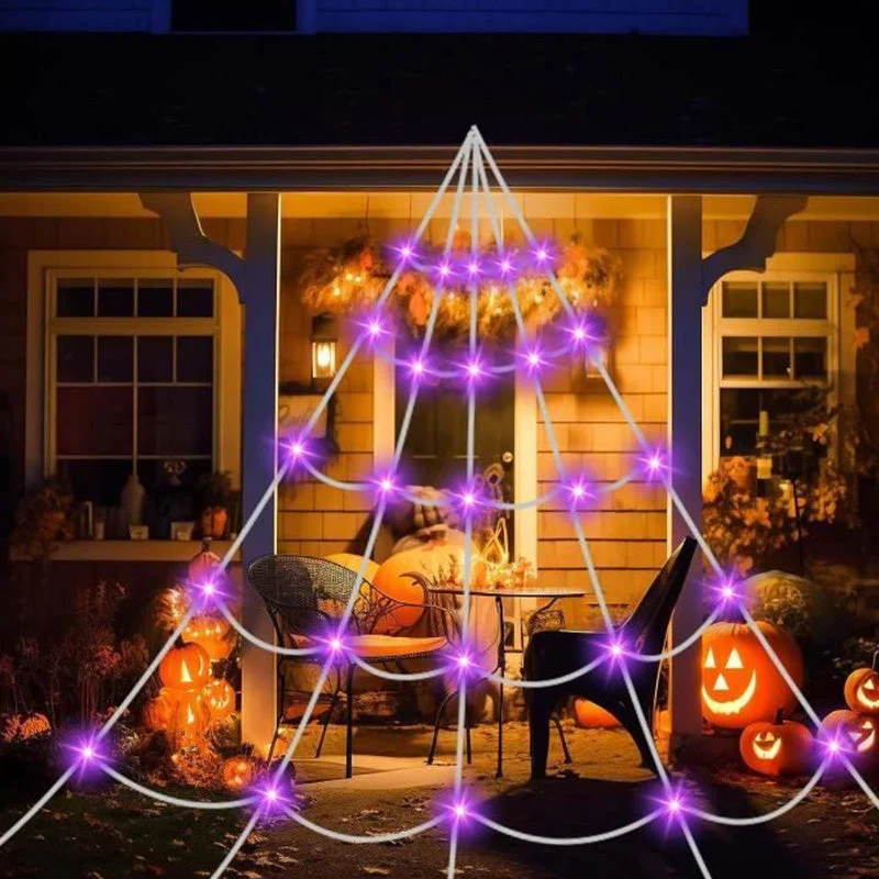 Room Decor Spider Web Design Hanging Light - Image 2
