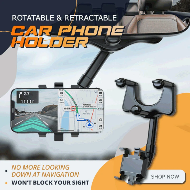 Rotatable And Retractable Car Phone Holder - Image 2