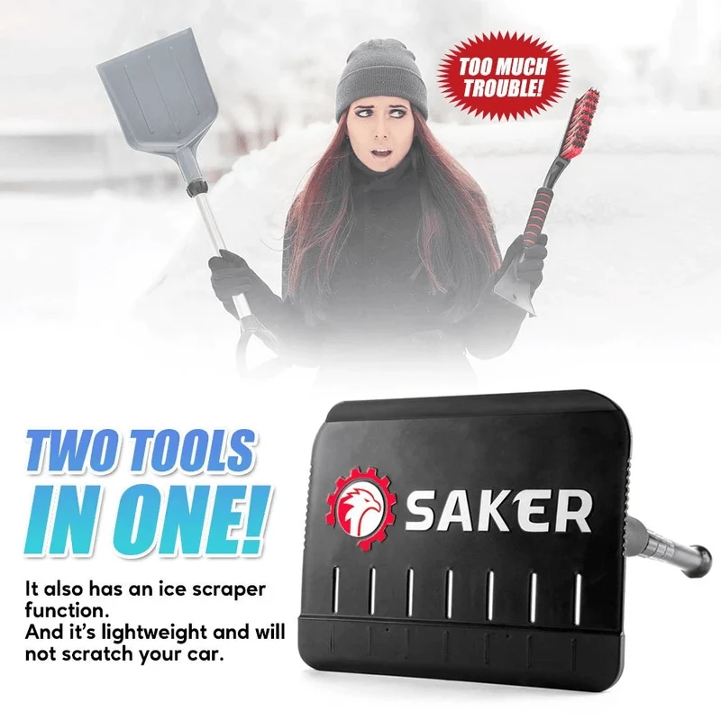 Saker® Collapsible Snow & Ice Shovel - Image 8
