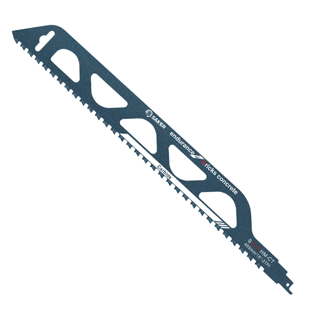 Saker Reciprocating Saw Blade for Cutting Wood, Porous Concrete, Brick - Image 3