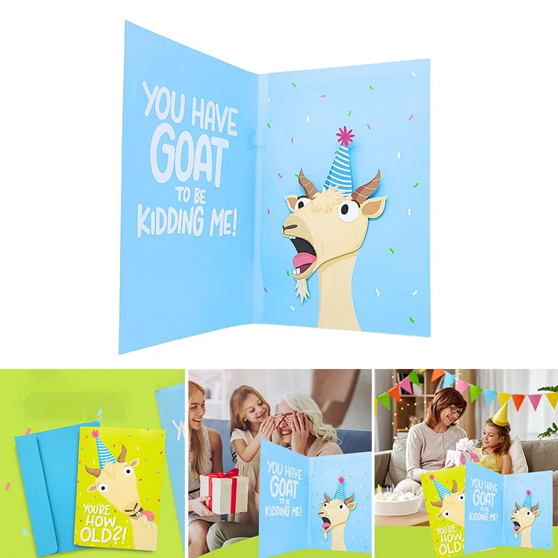 Screaming Goat Greeting Card - Image 8
