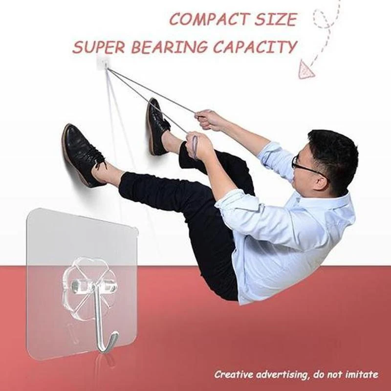 Seamless Adhesive Hook ( 10/20/30 Pcs) - Image 5