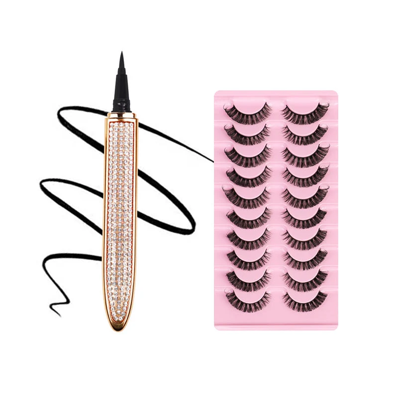 Self-adhesive Long Lasting Eyeliner Eyelash Glue Pencil - Image 17